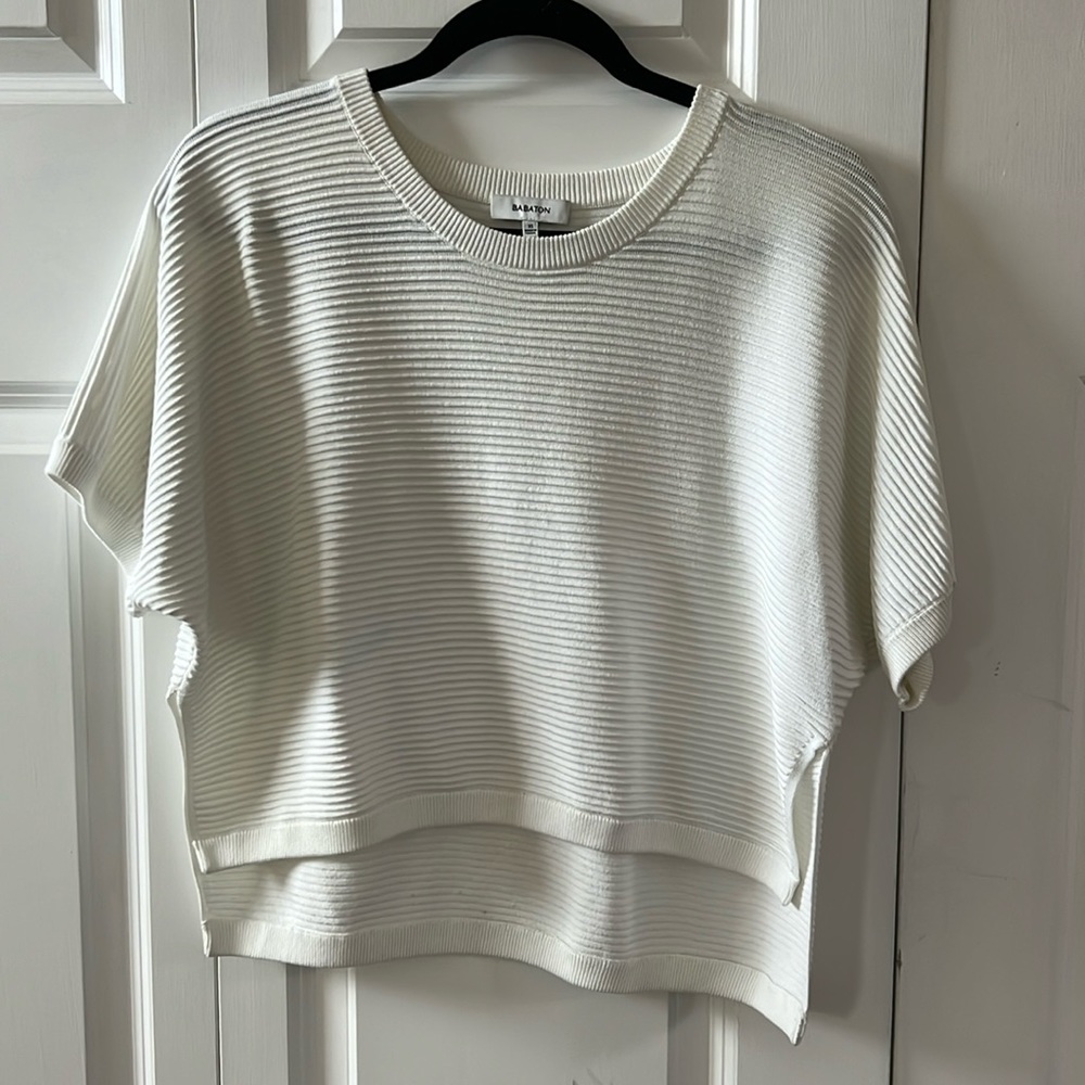 Babaton Ribbed Shortsleeve Shirt